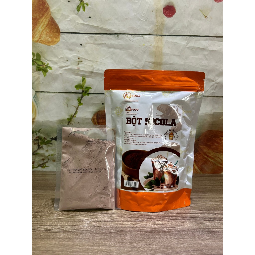 100gr Bột gia vị trà sữa Sô-cô-la nguyên chất