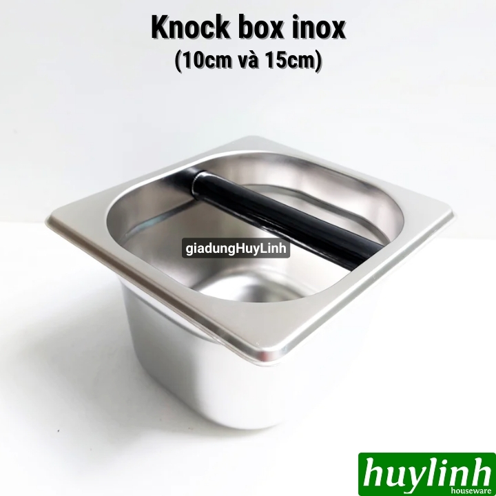 Hộp đập bã - Knock box inox - 10cm và 15 cm | Shopee Việt Nam