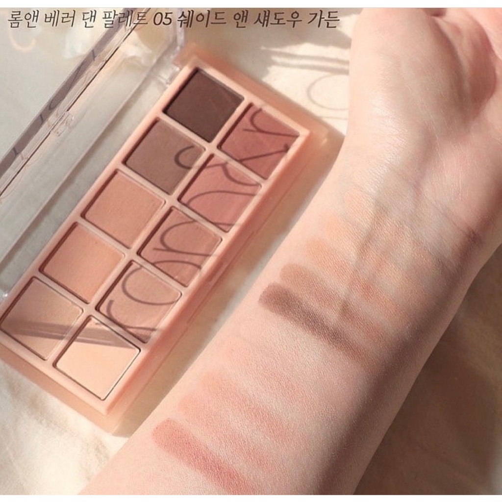 [CHÍNH HÃNG] Bảng Phấn Mắt Romand Màu 05 Shade And Shadow Romand Better Than Eye Palette Siêu Xinh