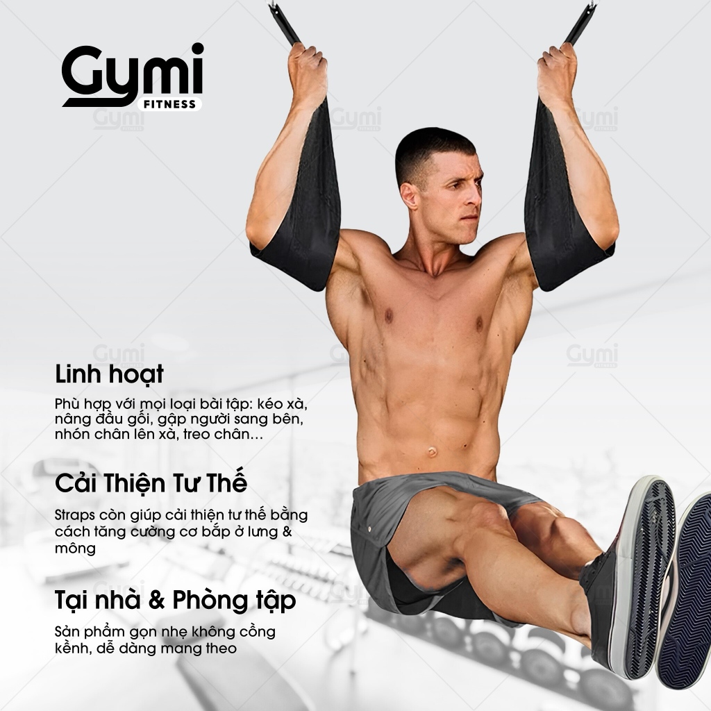 Dây Treo Tập Đá Bụng Dưới AB Straps - Dây Tập Gym, Tập Cơ Bụng - ABTraps