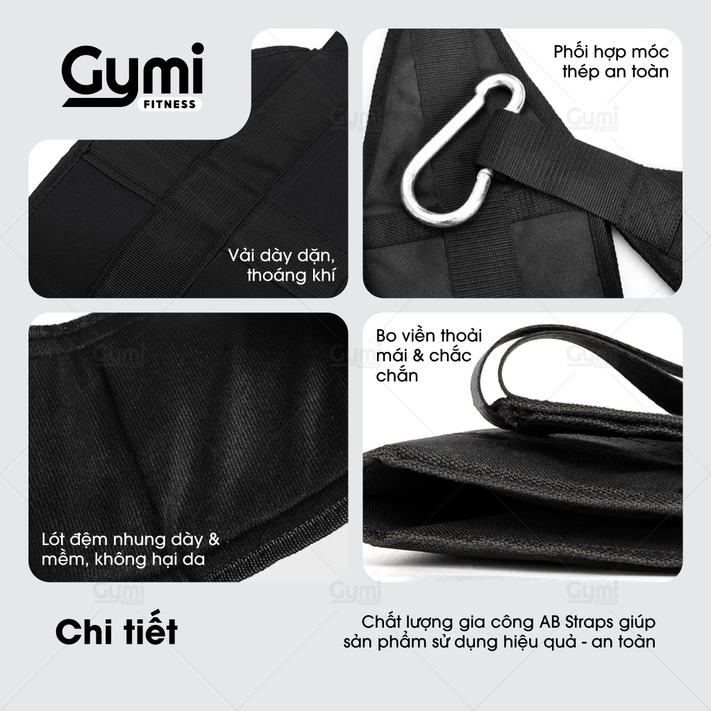 Dây Treo Tập Đá Bụng Dưới AB Straps - Dây Tập Gym, Tập Cơ Bụng - ABTraps