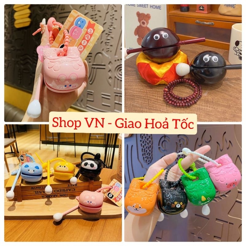 Mõ Gõ Thiền Định Giảm Stress Căng Thẳng – Bộ Gõ Đồ Chơi CAPYBARA, Hình Cá Sáng Tạo Cho Bé