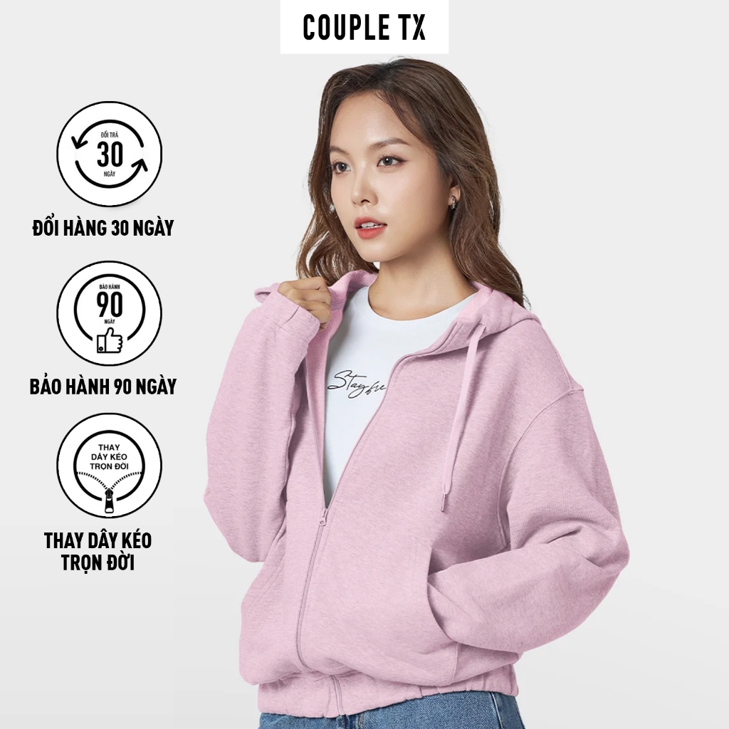 Ảnh Áo Khoác Chống Nắng Nữ Couple TX Thun Chân Cua Thời Trang EASY GIRL WOK 2056 4