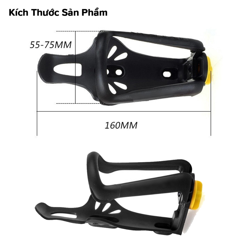 Ảnh Khung Giữ Bình Nước Xe Đạp Thể Thao Chọn Màu – Giá Để Bình Nước Đạp Xe Tùy Chỉnh Kích Thước Nhựa PP Chính Hãng Amalife 3