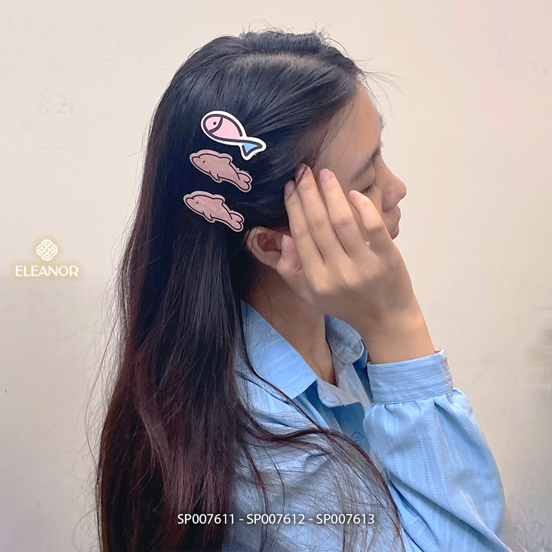 Set kẹp tóc nữ Eleanor Accessories kẹp tóc mái con cá phong cách hàn quốc phụ kiện tóc 7611