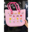 Túi crocs đi biển, đi du lịch đựng đồ - nhựa cao cấp mềm, nhẹ size 33x25x10cm k kèm chamr