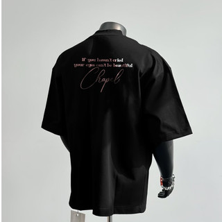 Áo thun nam nữ cao cấp chất cotton co dãn 4 chiều hàng thiết kế chapel chuẩn có bigsize đến 120kg CPT273