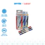 Hộp 10 bút dạ dầu(dạ kính) 2 đầu nhỏ LeaderArt UNID LA108, chống nước, hóa chất