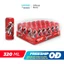 Thùng 24 Lon Nước Tăng Lực Sting Dâu (320ml/lon)