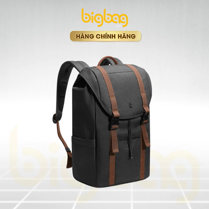 Balo Cao Cấp TOMTOC TA1S1D1 - Black (Size nhỏ 17L), Balo Laptop 15 6 inch, Ba lô, Balo Chống Nước