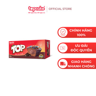 Bánh cupcake TOP'N TOP - Nhân kem sôcôla 180g