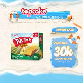 Bánh trứng nướng TIK TOK -  Sầu riêng 200g