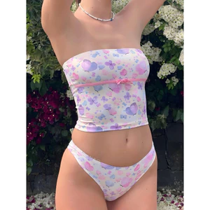 Set bikini 2 mảnh hoa nhí - Mẫu mới 2024