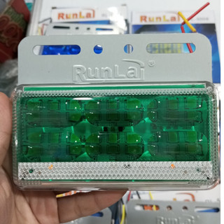 Combo 8 Đèn led sườn, đèn led hông xe tải Runlai 5006 điện 12v và 24v.