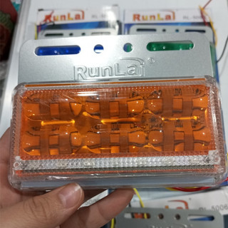 Combo 8 Đèn led sườn, đèn led hông xe tải Runlai 5006 điện 12v và 24v.