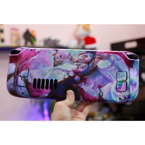 Skin dán Steam Deck mẫu Spirit Blossom Syndra (Film 3M, có thể custom theo ý thích, đã cắt sẵn chi tiết)