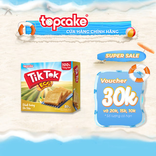 Bánh trứng nướng TIK TOK - Bơ sữa 200g