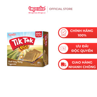 Bánh trứng nướng TIK TOK - Cappuccino 200g
