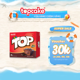 Bánh cupcake TOP'N TOP - Nhân kem sôcôla 360g