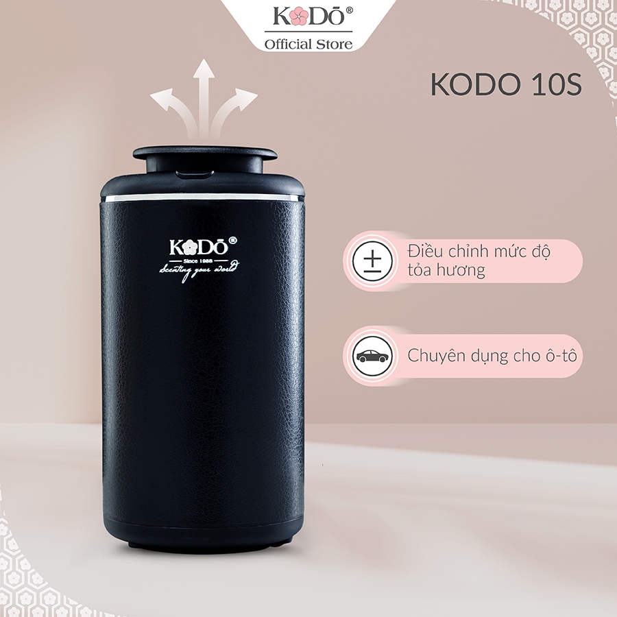Ảnh Máy khuếch tán tinh dầu KODO 10S dành cho ô tô và không gian nhỏ 10m2, dung tích 10ml, không pha nước 2
