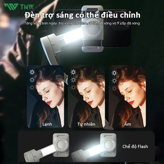 TNW M01 Gimbal chống rung điện thoại gọn nhẹ theo dõi khuôn mặt,Gimbal chống rung điện thoại 3 trục