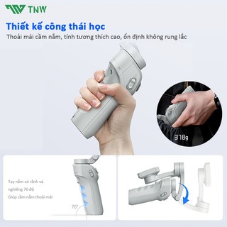 TNW M01 Gimbal chống rung điện thoại gọn nhẹ theo dõi khuôn mặt,Gimbal chống rung điện thoại 3 trục