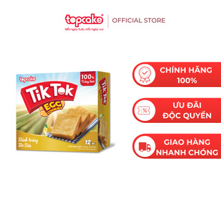 Bánh trứng nướng TIK TOK - Bơ sữa 120g