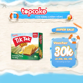 Bánh trứng nướng TIK TOK -  Sầu riêng 120g