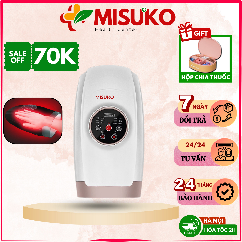 MÁY MASSAGE BÀN TAY, CỔ TAY THÔNG MINH MISUKO HAND REFRESHER SM-001 ...