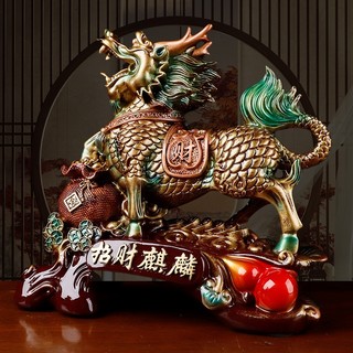 Tượng Kỳ lân, Cặp Kỳ lân, Nạp phúc, Chiêu tài, Tượng phong thủy, Decor Trang trí nhà cửa, Quà tặng ý nghĩa - SUNNY