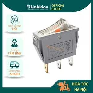 Công tắc bập bênh KCD3 5000W 31x14mm chất lượng tốt