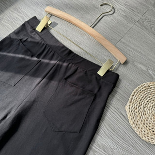 Quần Legging Nữ Bigsize Dài Có Túi Trước Và Sau Quần Ôm Thoải Mái Vải Umi Hàn Mềm Co Giãn QXO