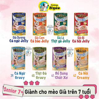 Pate Nekko Cho Mèo 38 Vị – 70g - Thức Ăn Ướt Thơm Ngon, Dinh Dưỡng Đầy Đủ_ Nekko Gói Lẻ __