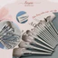 Set 14 Cọ Trang Điểm Cây Lông Siêu Mềm Mịn Có Bao Da Tiện Lợi