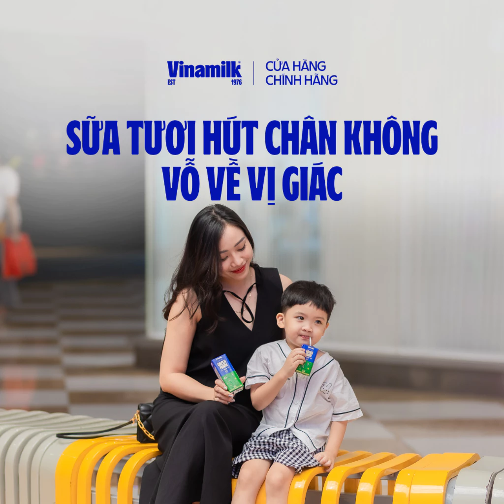Thùng 48 Hộp Sữa Tươi Tiệt Trùng Vinamilk Green Farm Rất ít đường 180ml| [Có thể nhận bao bì Tết/ Th