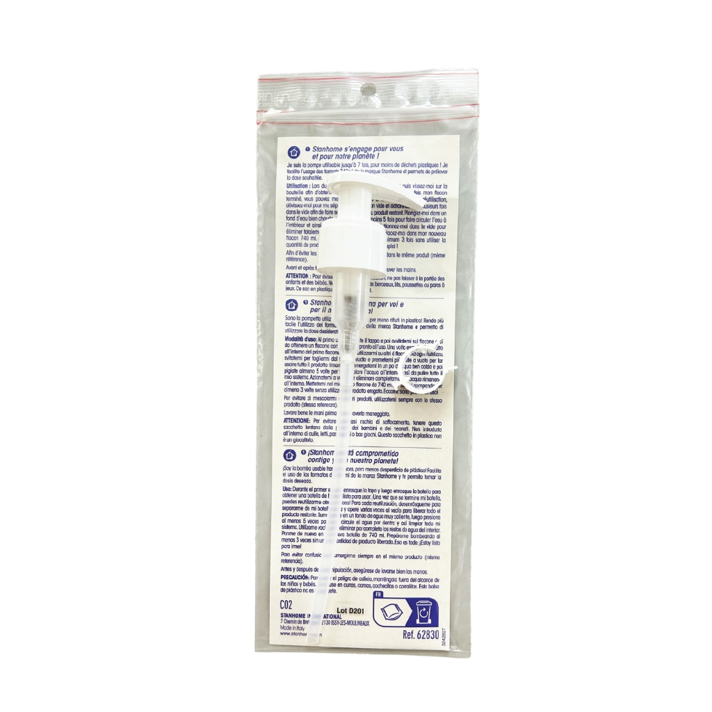 Ảnh VÒI MY PUMP STANHOME - Vòi gắn trên chai sữa tắm, dầu gội 740ml 1