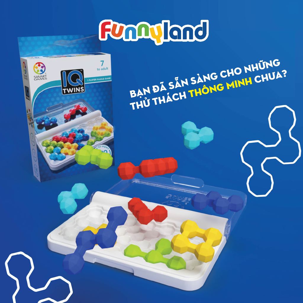 Ảnh Đồ chơi trí tuệ thử thách IQ SmartGames gồm 120 thử thách giúp bé phát triển tư duy toàn diện 3