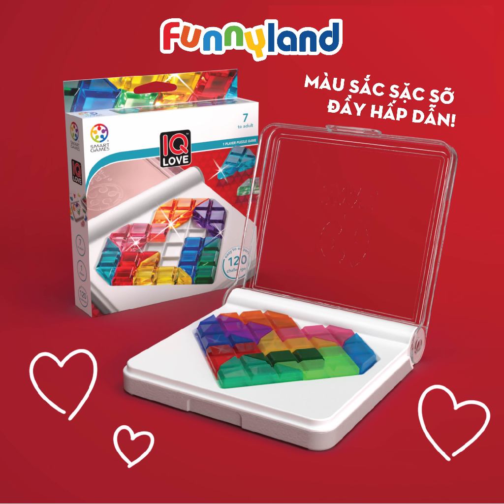 Ảnh Đồ chơi trí tuệ thử thách IQ SmartGames gồm 120 thử thách giúp bé phát triển tư duy toàn diện 4