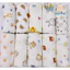 Khăn Tắm Xô Nhăn Cotton 6 Lớp mềm mại, an toàn cho làn da bé, chăn đắp, khăn quấn MT01