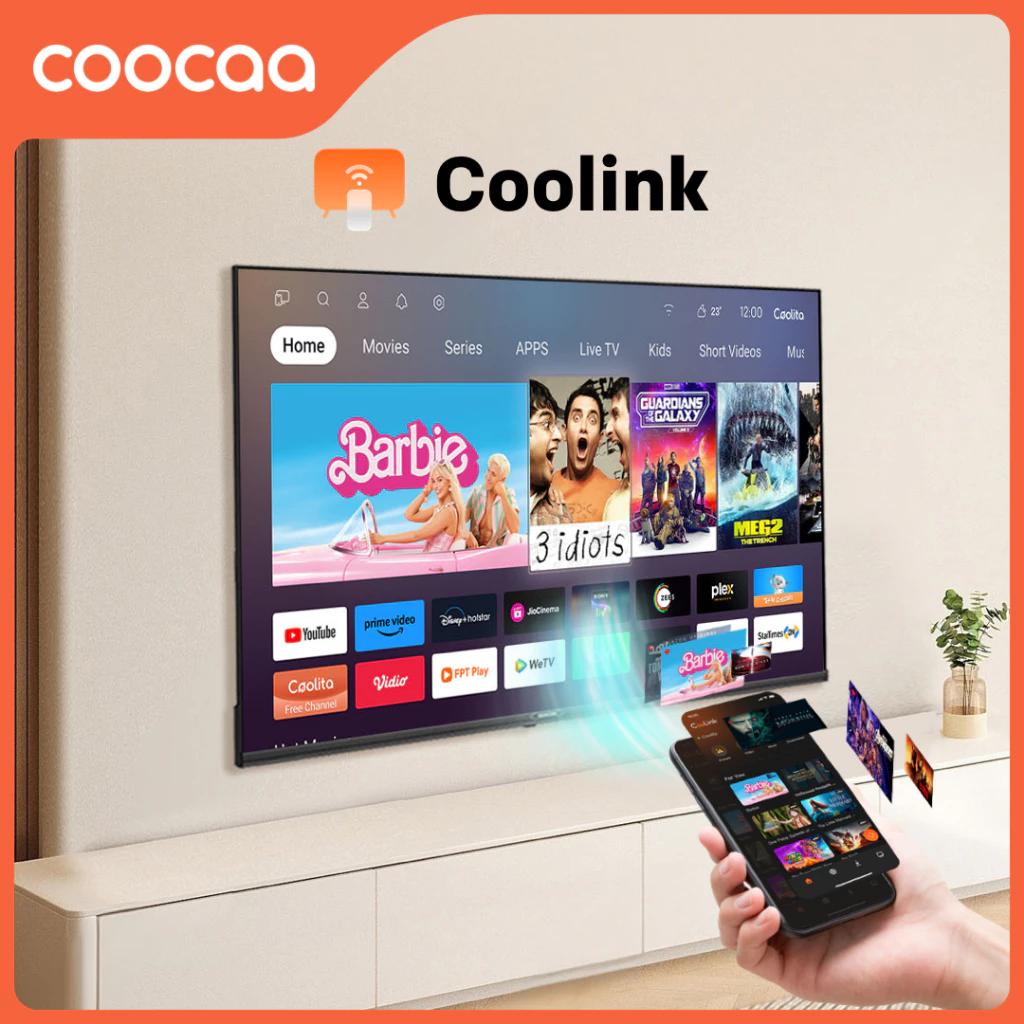 Smart Tivi HD Coocaa 32 Inch Wifi - Model 32S3U+