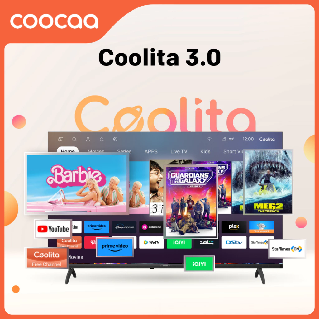 Smart Tivi HD Coocaa 32 Inch Wifi - Model 32S3U+