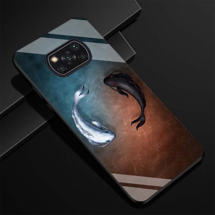 Ốp Lưng XIAOMI POCO X3 PRO, POCO X3 NFC Lưng kính cường lực Sáng Bóng