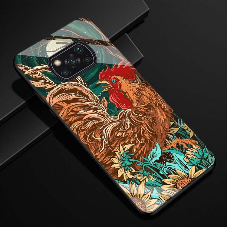 Ốp Lưng XIAOMI POCO X3 PRO, POCO X3 NFC Lưng kính cường lực Sáng Bóng