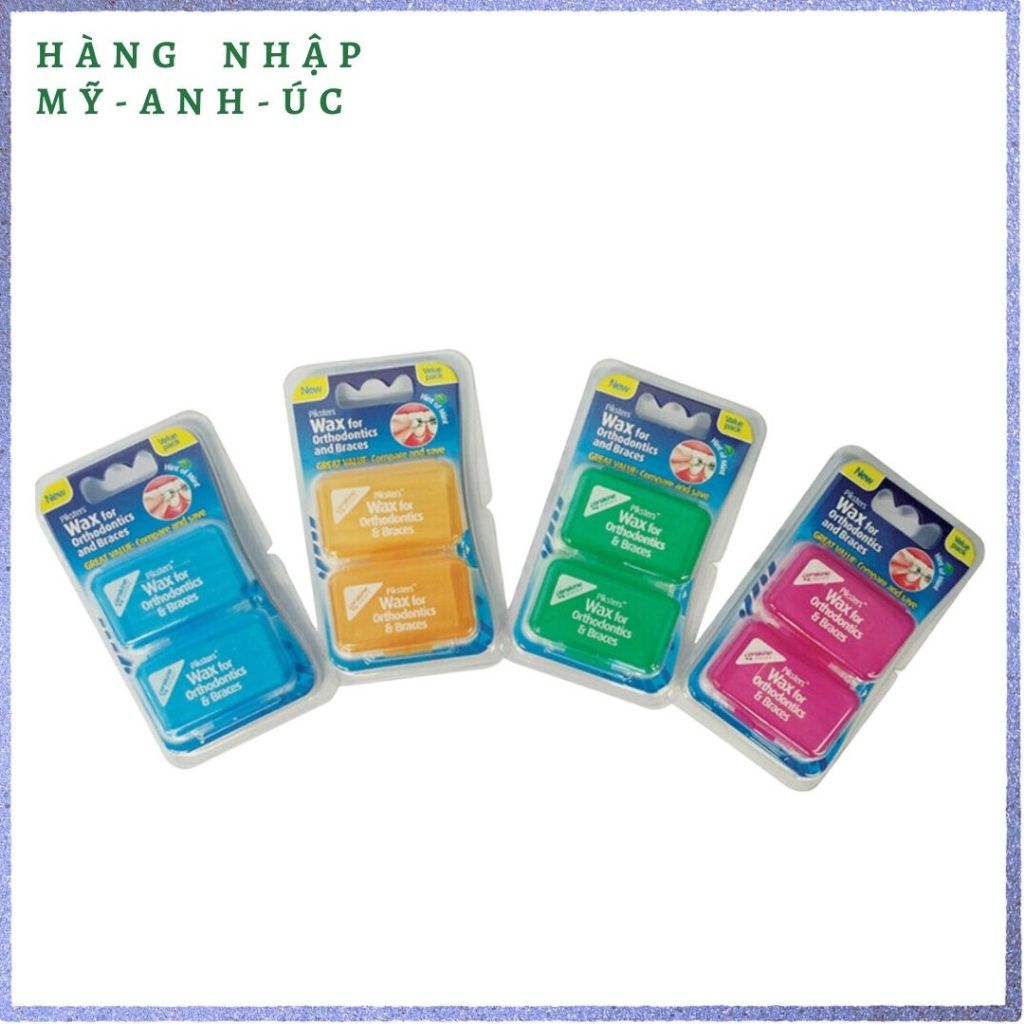 Sáp Piksters chỉnh nha niềng răng (Vỉ hai hộp đơn) | Shopee Việt Nam