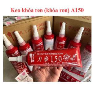 Keo khóa ren/ khóa ron A150 lắp đặt ống PCCC, Ống Dầu, Khí Gas,... thay thế băng tan truyền thống.