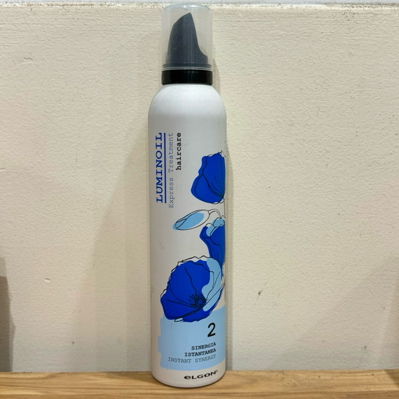 Tinh dầu phục hồi tóc cấp tốc dạng bọt Elgon Luminoil 2 Instant cho tóc sau hoá chất uốn duỗi nhuộm 300ml