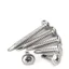 100 cái Vít tự khoan đầu dù inox410 4.2