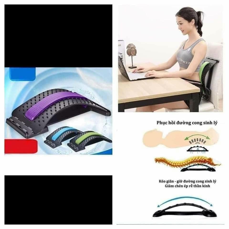 Khung định hình cột sống nắn chỉnh cột sống lưng, cổ, vai, gáy và thoát vị đĩa đệm 247SPORT_HN