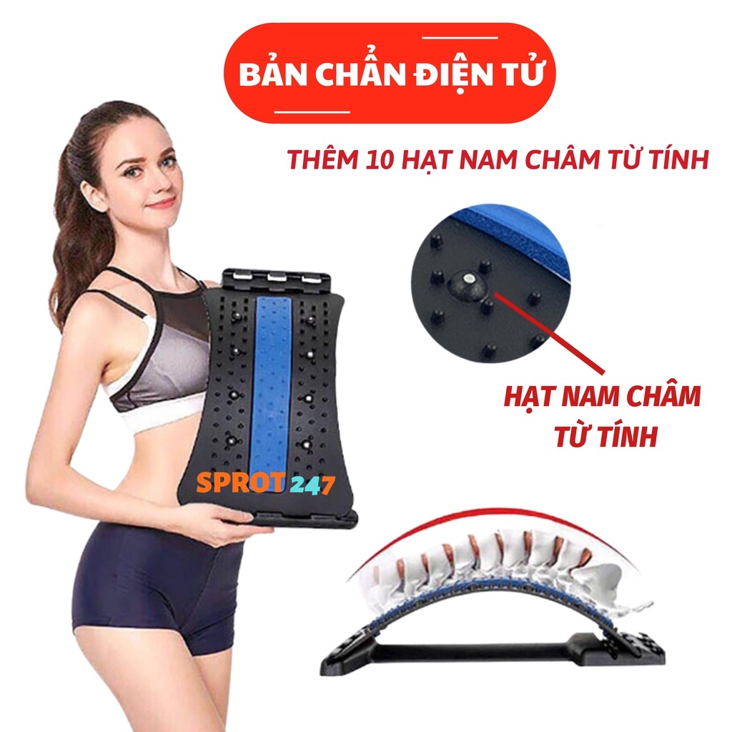 Khung định hình cột sống nắn chỉnh cột sống lưng, cổ, vai, gáy và thoát vị đĩa đệm 247SPORT_HN