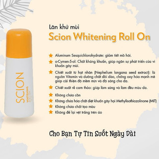 Lăn khử mùi Scion chính hãng 75ml